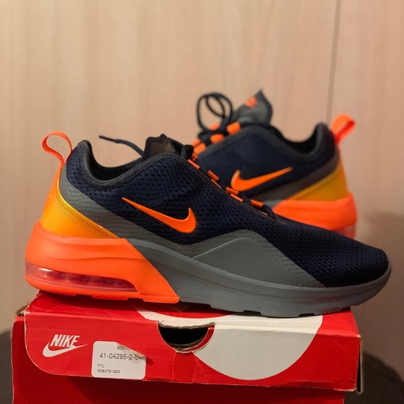 nike air max motion 2 orange